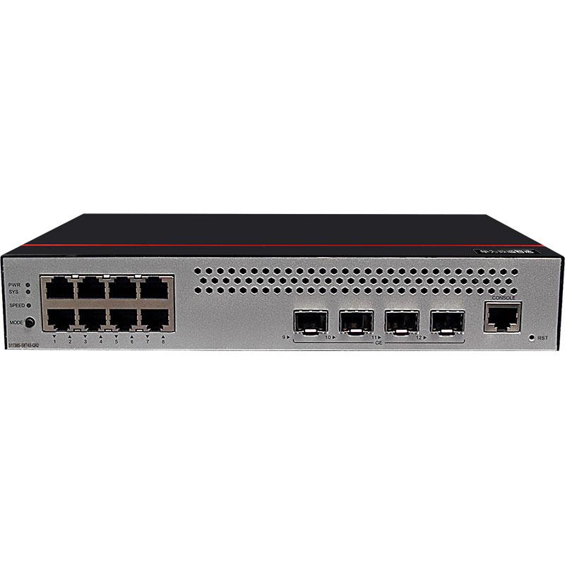 华为数通智选千兆交换机S1730S-S8T4S-QA2 8口千兆电+4口千兆光 Web管理
