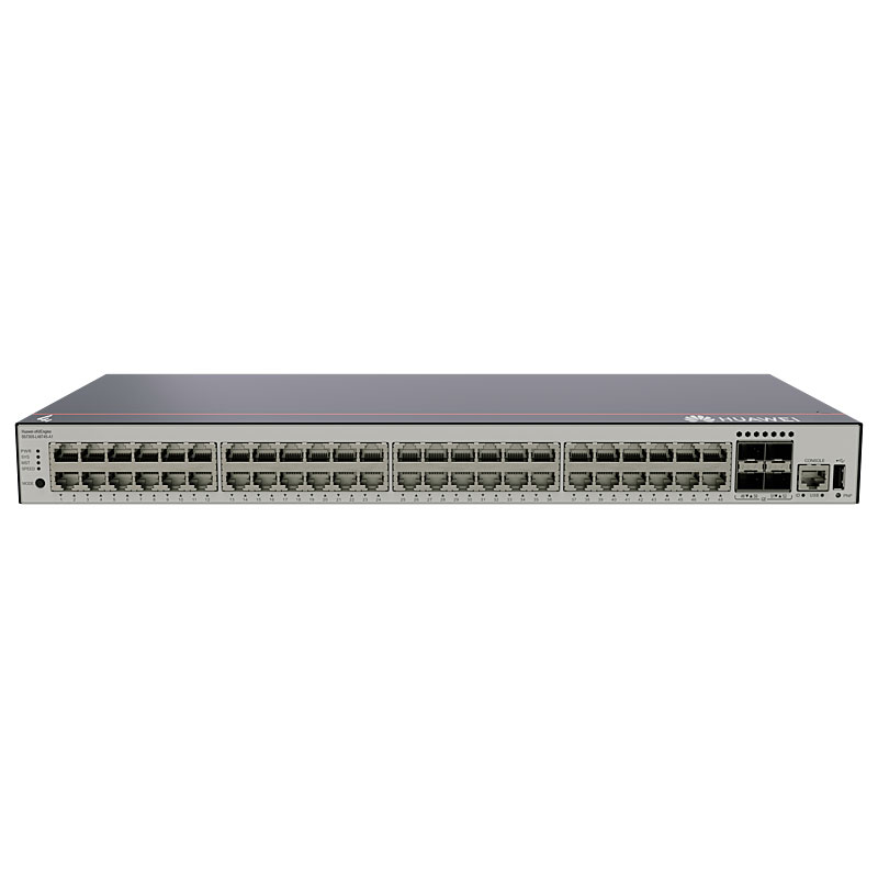 华为数通智选千兆交换机S5735S-L48T4S-A1 48口千兆电+4口千兆光 Web管理弱三层